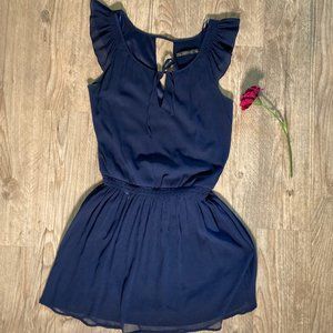 Zara Blue Navy Short Dress